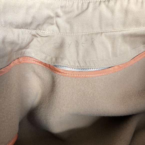 {Drizzle} Vintage Camel Double Breasted Trenchcoat - Picture 6 of 8